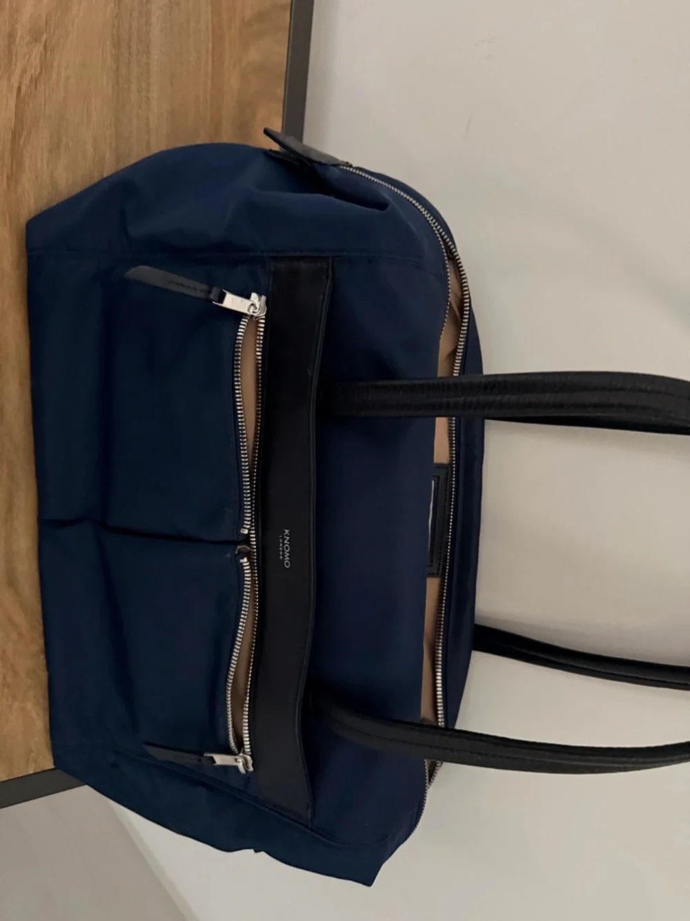 London Men’s Navy Travel Tote Bag